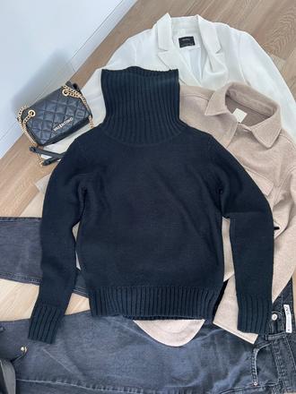 Čierny rolák, h&m,s