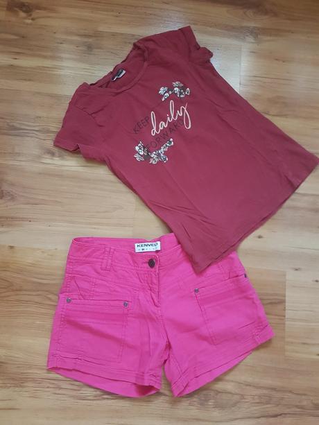 Šortky/ kraťasy, kenvelo,s