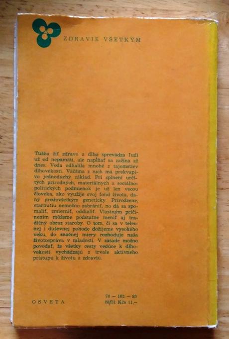 Ako sa dožiť vysokého veku , v. baláž , 