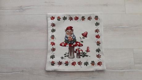 Gobelín - škriatok,