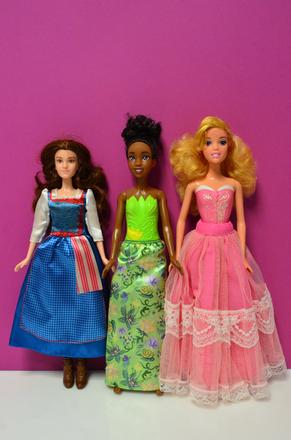 Barbie princezné disney tiana...,