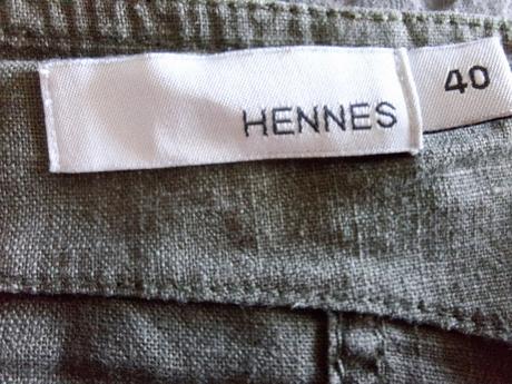 Ľanové šaty, h&m,40