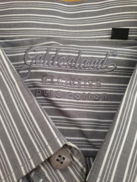 Pánska pásikavá košeľa, xl