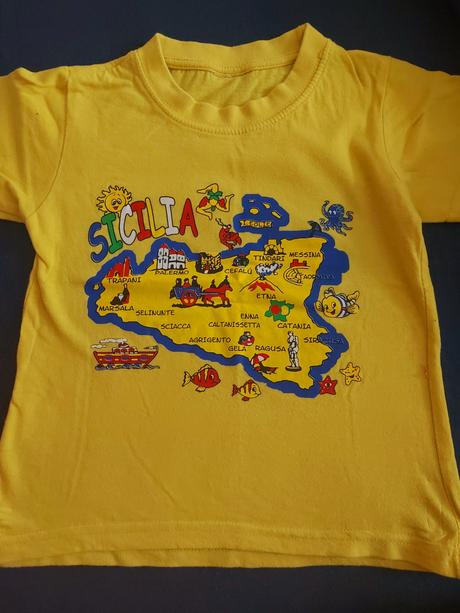 Tričká 9ks + 1 šaty grátis, 104