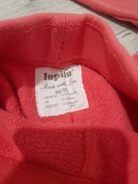 Set mikina+teplaky 86/92, lupilu,92