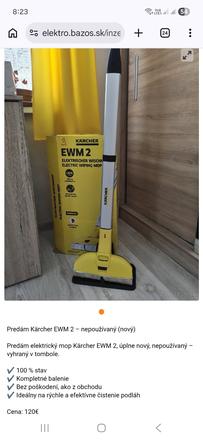 Čistič podlách kärcher, kärcher