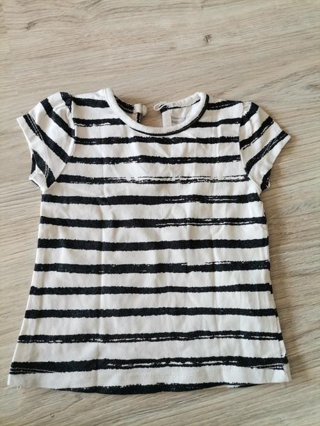 Dievčenský štýlový set - šaty a tričko, 74