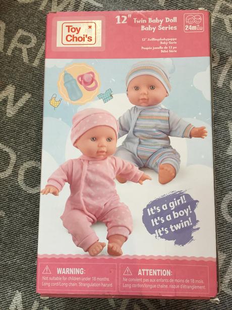 Babiky dvojcata, chlapcek a dievcatko,