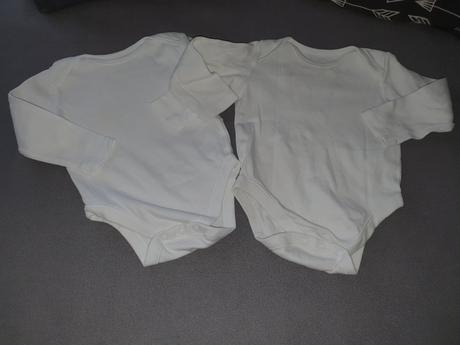 2x biele body, f&f,74