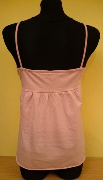 Dámsky elastický top na ramienka, sushan, s