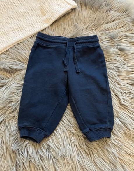 Chlapčenské tepláky tmavomodré h&m (62), h&m,62