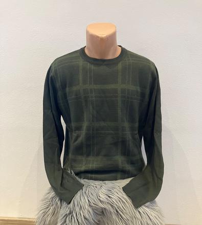 Pánsky kockovaný sveter pierre cardin (m), pierre cardin,m