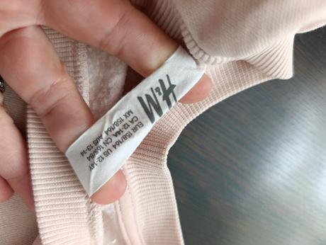 Dievčenský set mikina a tričko, h&m,158