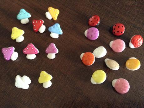 Veselé gombíky pre detičky,