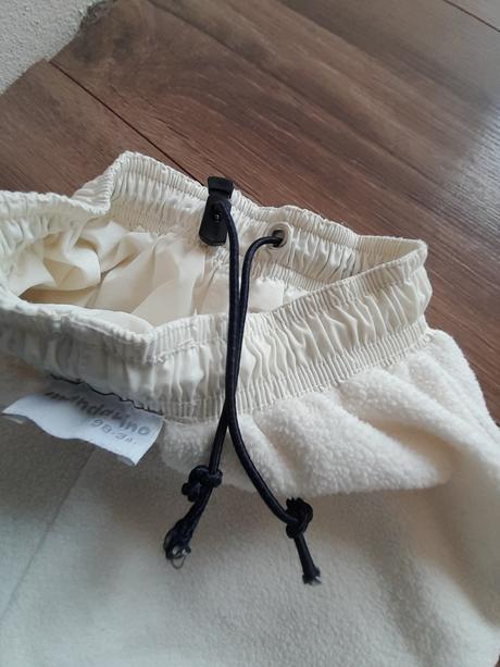 Hrube zateplene sustakove nohavice, 98