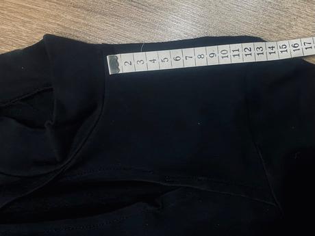 Čierne mini šaty xs/s, s