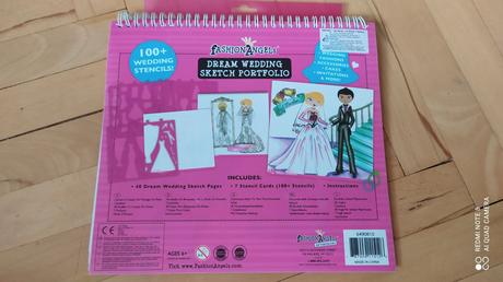 Návrhársky zošit svadba snov fashion angels, 