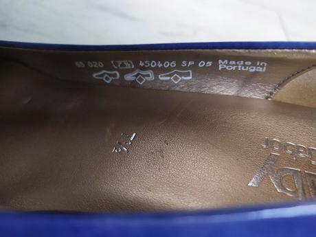 Lakované topánky gabor, gabor,40