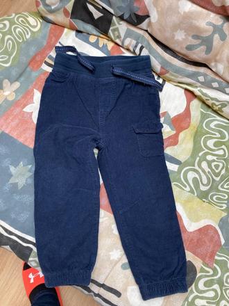 Zateplené menčestrové nohavice, lupilu,92