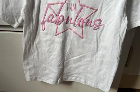 Nové biele tričko, f&f, 104, f&f,104