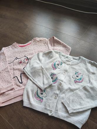 Detský sveter+mikina, h&m,92