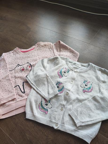 Detský sveter+mikina, h&m,92