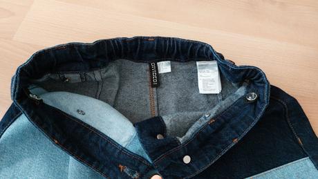 Riflova mini sukna, h&m,38