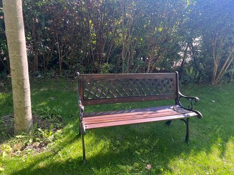 Vintage lavička ručná rekonštrukcia,