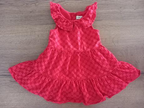 Šaty bez rukávov veľ.24-36mes. zn.f&f, f&f,98