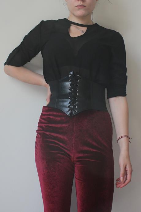 Priehľadná blúzka, xs