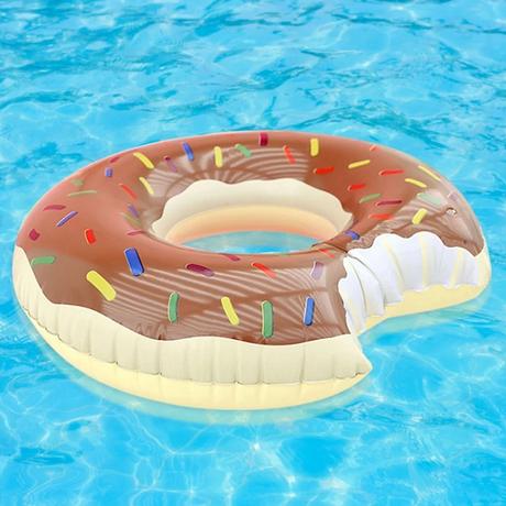 Koleso na plávanie melón alebo donut,