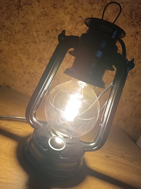 Retro chalupárska lampa, 