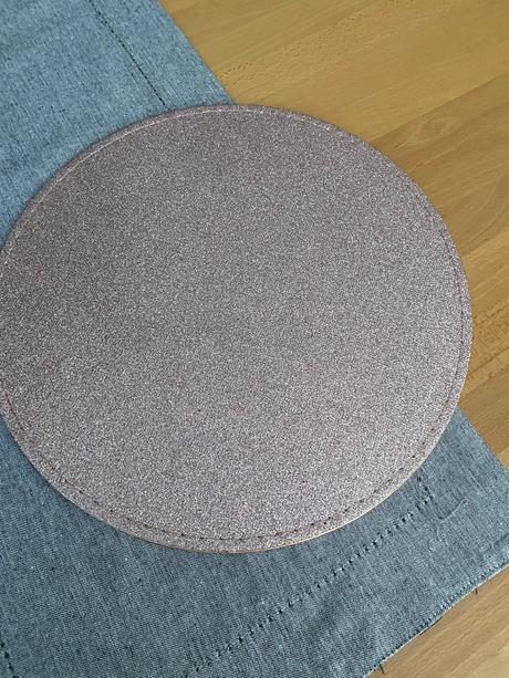 Trblietavé podložky - slávnostné prestieranie 6 x, 