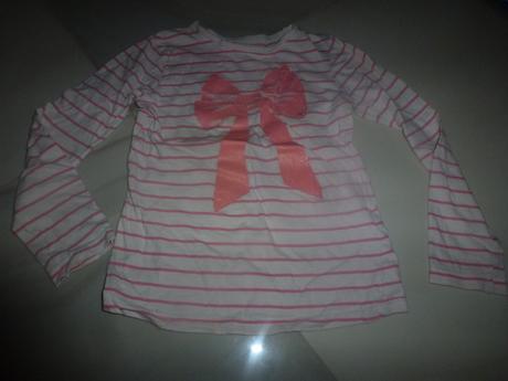 Tričko s mašličkou, f&f,128