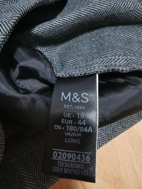 Športovo elegantné nohavice m&s 44-ka, marks & spencer,44