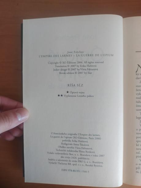 Ópiové vojny - ríša sĺz, 