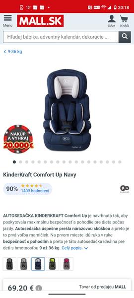 Akú autosedačku do 36 kg odporúčate pre 3,5 ročnú dcérku?