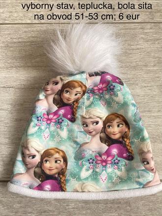 Frozen tepla ciapka s brmbolcom, 116