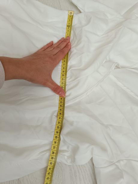 Biele tenké šaty shein, xl