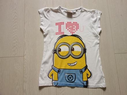 Tričko mimoni 134/140, 134