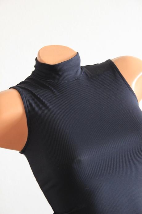 Rolákový body top, h&m, xs, xs