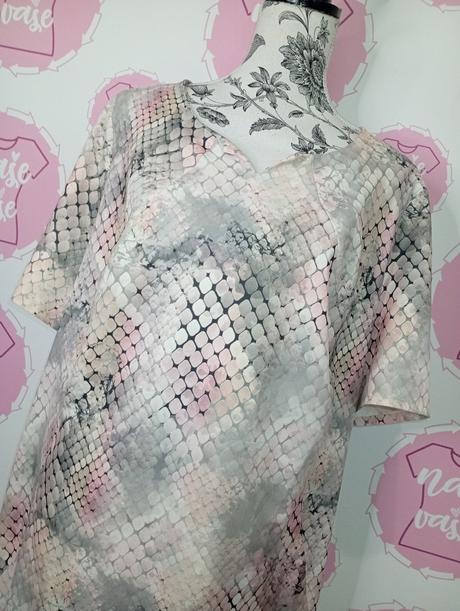 Vzorované jemne šaty 48/50, xxl