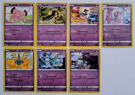 Pokémon karty "fusion strike"(5),