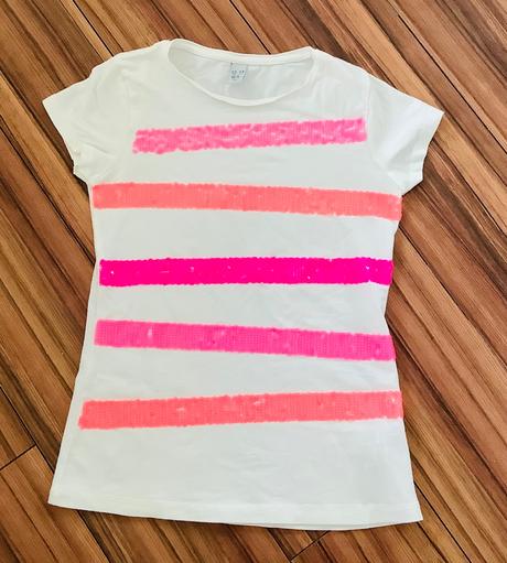 Krásne flitrovane tricko zara, zara,152