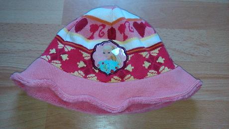 Klobučik otepleny, barbie,80