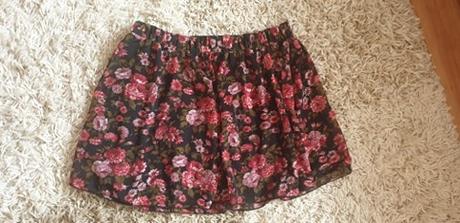 Kvetovaná sukňa l/xl, xl