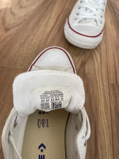 Biele converse 39,5, converse,39