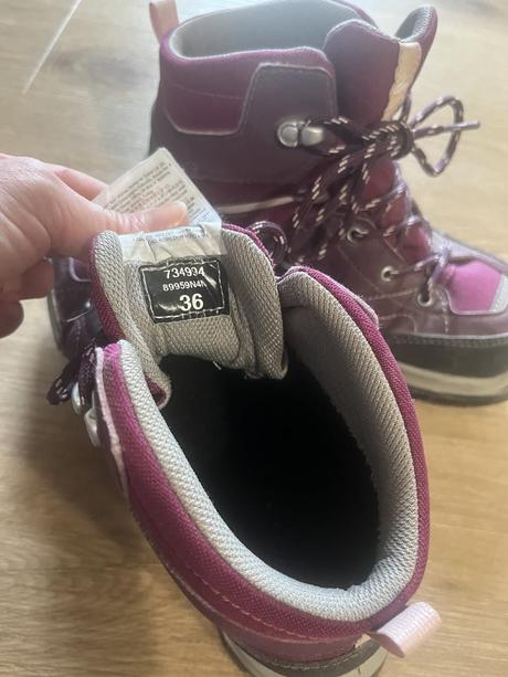 Turistická obuv detská, quechua,36