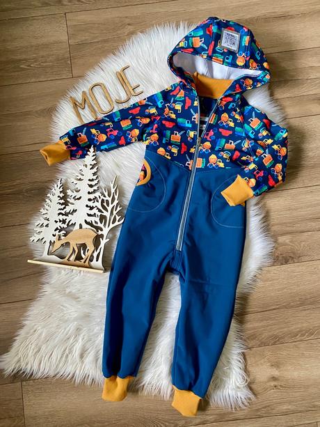 Softshellovy overal 86/92, 86 / 92