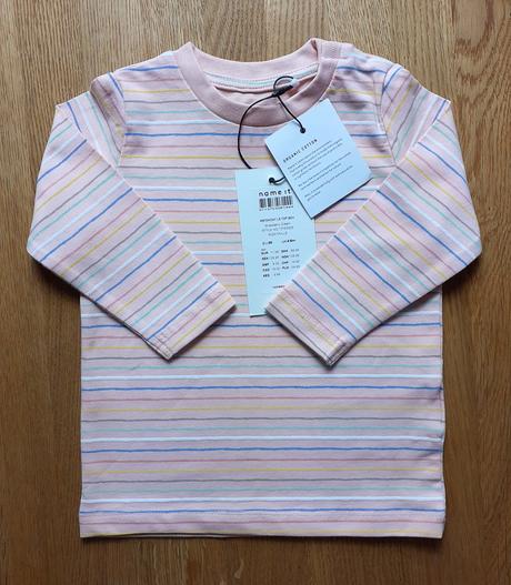 Tričko s dlhým rukávom, name it,68